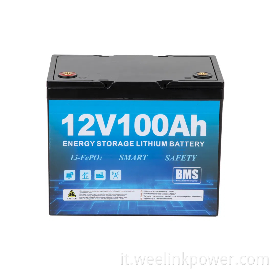 PACCHIA BATTERA DI LITHIO Sostituzione 12V 8AH